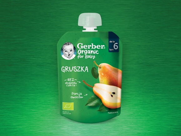 Gerber Organic for Baby Pouch Puree