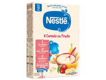 nestle 8 cereale cu fructe ambalaj nou