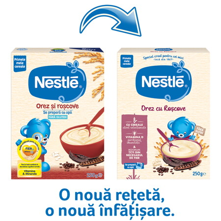 cereale nestle baby orez cu roscove old vs new