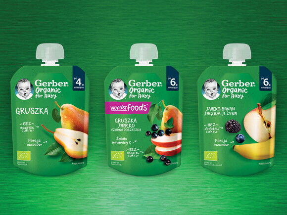 Gerber Organic for Baby Pouch Puree